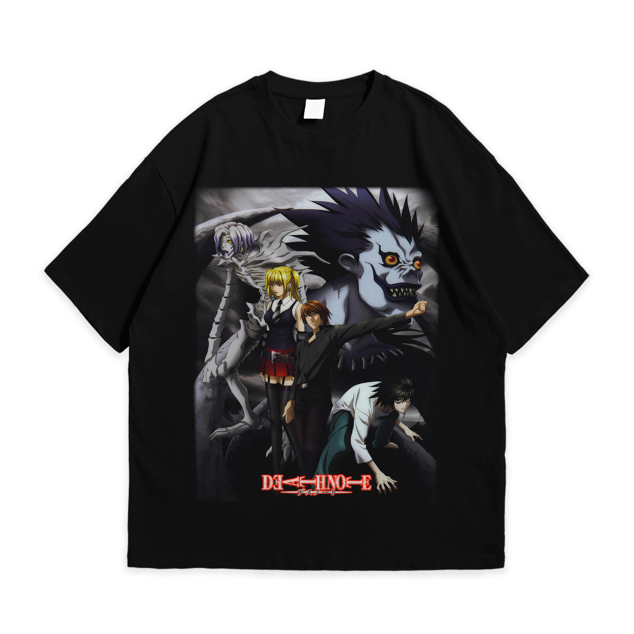 Футболка з принтом Аніме Death Note XXL Чорний, фото 1