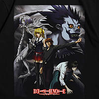 Футболка з принтом Аніме Death Note XXL Чорний, фото 2