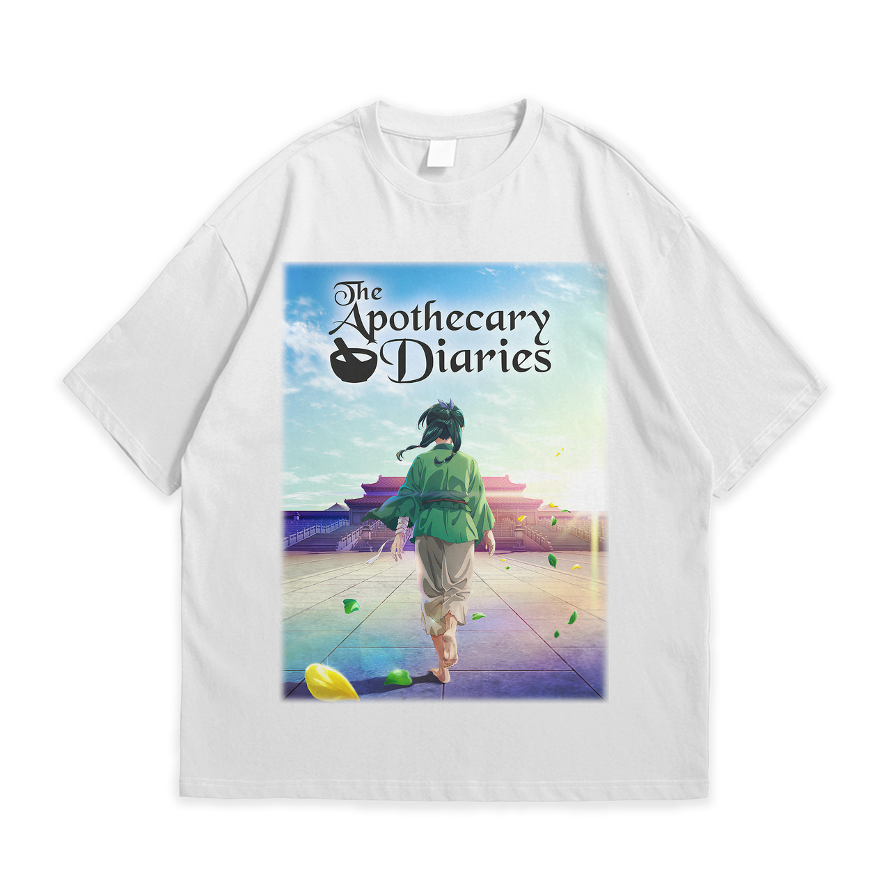 Футболка з принтом Аніме The Apothecary Diaries M Білий, фото 1