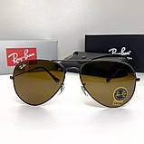 Чоловічі сонцезахисні окуляри RAY BAN 3025 aviator (2913), фото 3