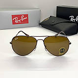 Чоловічі сонцезахисні окуляри RAY BAN 3025 aviator (2913), фото 4