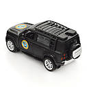 Автомодель серії Шеврони Героїв машинка Land Rover Defender 110 TechnoDrive ГУР МО 250364M, фото 3
