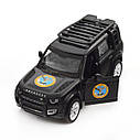 Автомодель серії Шеврони Героїв машинка Land Rover Defender 110 TechnoDrive ГУР МО 250364M, фото 8