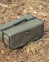 Рыбацкая карповая сумка Fisher ХАКИ К-020 (без банок)