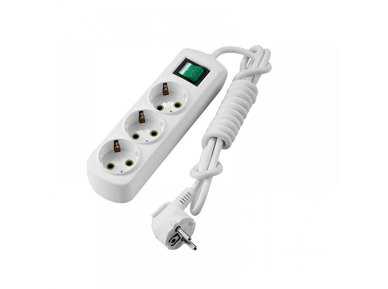 Подовжувач LETITIA з/з 3/2м з вимикачем, фото 1