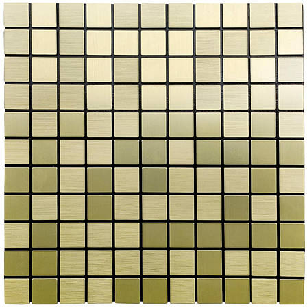 Самоклеюча алюмінієва плитка зелене золото мозаїка 300х300х3мм SW-00001168 (D), фото 2