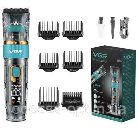 Машинка для стрижки VGR V-695 із зарядкою від USB, фото 1