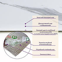 Самоклеюча стінова PET плитка у рулоні 600*3000*2mm SW-00001703, фото 3