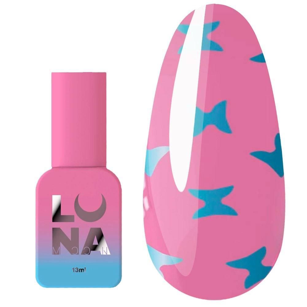 Топ Luna для гель-лаку Top Butterfly Blue 13ml, фото 1