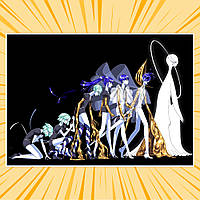 Плакат А3 Аніме Houseki no Kuni / Край самоцвітів 003