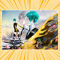 Плакат А3 Аніме Houseki no Kuni / Край самоцвітів 013