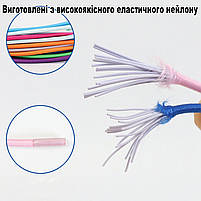 Шнурки для кросівок зелені із фіксатором. Еластичні гумові шнурки для взуття 1 пара, фото 9