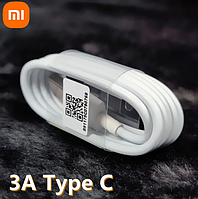 Кабель Xiaomi USB Type-C 3А 100см. (10W, 18W, 22.5W, 27W ) Оригінал!