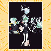 Плакат А3 Аніме Houseki no Kuni / Край самоцвітів 020