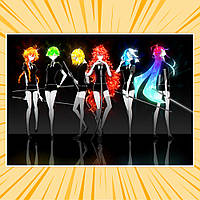 Плакат А3 Аніме Houseki no Kuni / Край самоцвітів 023