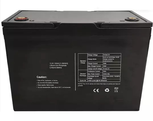 Акумулятор LiFePO4 LFP100-12 12 V 100 Ah під клеми M6, фото 1