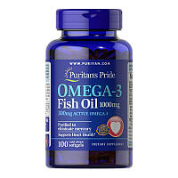 Омега 3 рыбий жир Puritan's Pride Omega-3 Fish Oil 1000 mg (100 капс)