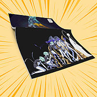 Зошит А5 48 арк. на скобі у клітинку 60 гр.м²  Houseki no Kuni / Край самоцвітів 003