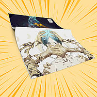 Зошит А5 48 арк. на скобі у клітинку 60 гр.м²  Houseki no Kuni / Край самоцвітів 006