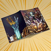 Зошит А5 48 арк. на скобі у клітинку 60 гр.м²  Houseki no Kuni / Край самоцвітів 008