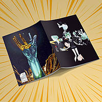 Зошит А5 48 арк. на скобі у клітинку 60 гр.м²  Houseki no Kuni / Край самоцвітів 020