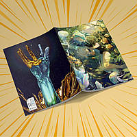 Зошит А5 48 арк. на скобі у клітинку 60 гр.м²  Houseki no Kuni / Край самоцвітів 022