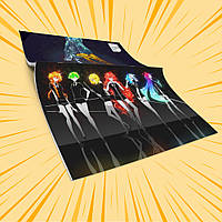 Зошит А5 48 арк. на скобі у клітинку 60 гр.м²  Houseki no Kuni / Край самоцвітів 023