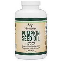 Pumpkin Seed Oil 1000 mg Double Wood, 180 софтгель