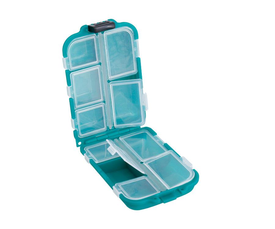 Коробка для гачків Flagman 10 відділень подвійна (WH003), фото 1