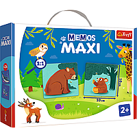 Настольная игра - Мемос MAXI Родители и дети животных Trefl 5900511022681 2268