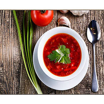 Алмазна мозаїка Strateg Борщ розміром 30х40 см (GM86843)