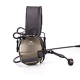 Навушники активні 3M PELTOR COMTAC XPI, Single-Dual Comm NATO, MT20H682FB-92EU Колір: Olive, фото 5