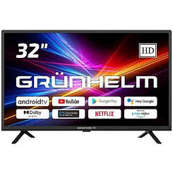 Телевізор Grunhelm 32H300-GA11 (Smart Tv, Android, T2)