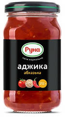 Аджика "Абхазька" Руна 212 грам скляна пляшка