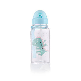 ARDESTO Пляшка для води дитяча Dino, 500мл, пластик, зелений