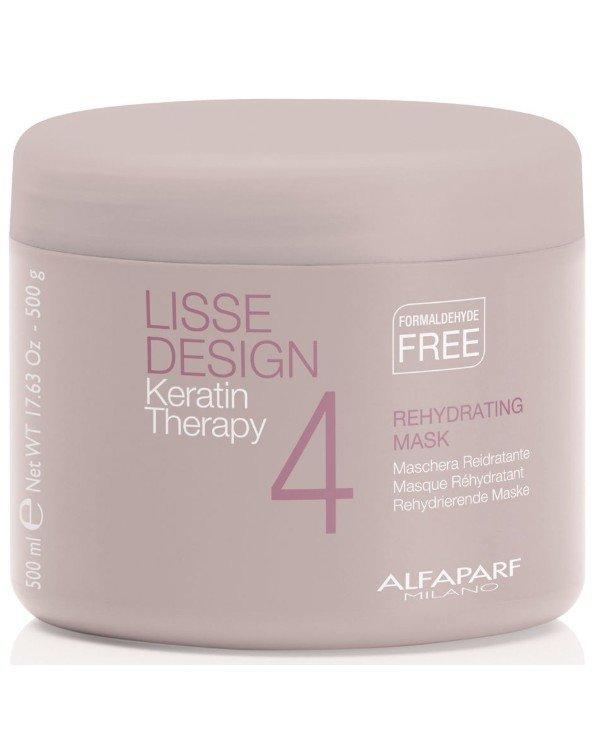 Регідруюча маска Alfaparf Lisse Design Keratin Therapy Rehydrating Mask 500 мл