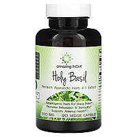 Amazing Индия, Holy Basil, 500 mg, 120 Veggie Capsules