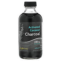 LifeTime Vitamins, Activated Coconut Charcoal, Unflavored, 280 mg, 8 fl oz (237 ml)