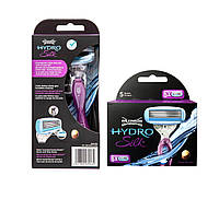 Касети Wilkinson Hydro Silk 6 шт. + станок у подарунок! 01031