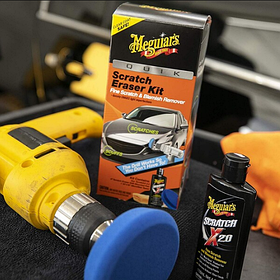 Набір для швидкого видалення подряпин Meguiar's  Quik Scratch Eraser Kit