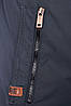 Куртка чоловіча демісезонна Black Vinyl 24-TC24-2351 07 темно-синя, фото 7