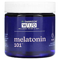 Swanson WIO, Melatonin 101, 30 Capsules