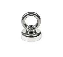 Магніт неодимовий пошуковий із кільцем 25x6мм N52 до 12 кг