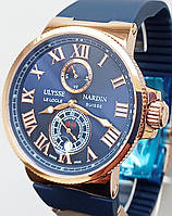 Годинник UN Maxi Marine Chronometer gold-blue.Клас ААА