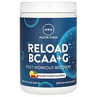 MRM Nutrition, RELOAD BCAA+G, Post-Workout Recovery, Island Fusion, 11.6 oz (330 g)