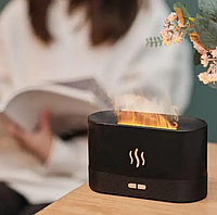 Увлажнитель воздуха с эффектом пламени Камин AROMA DIFFUSER, с подсветкой ночник