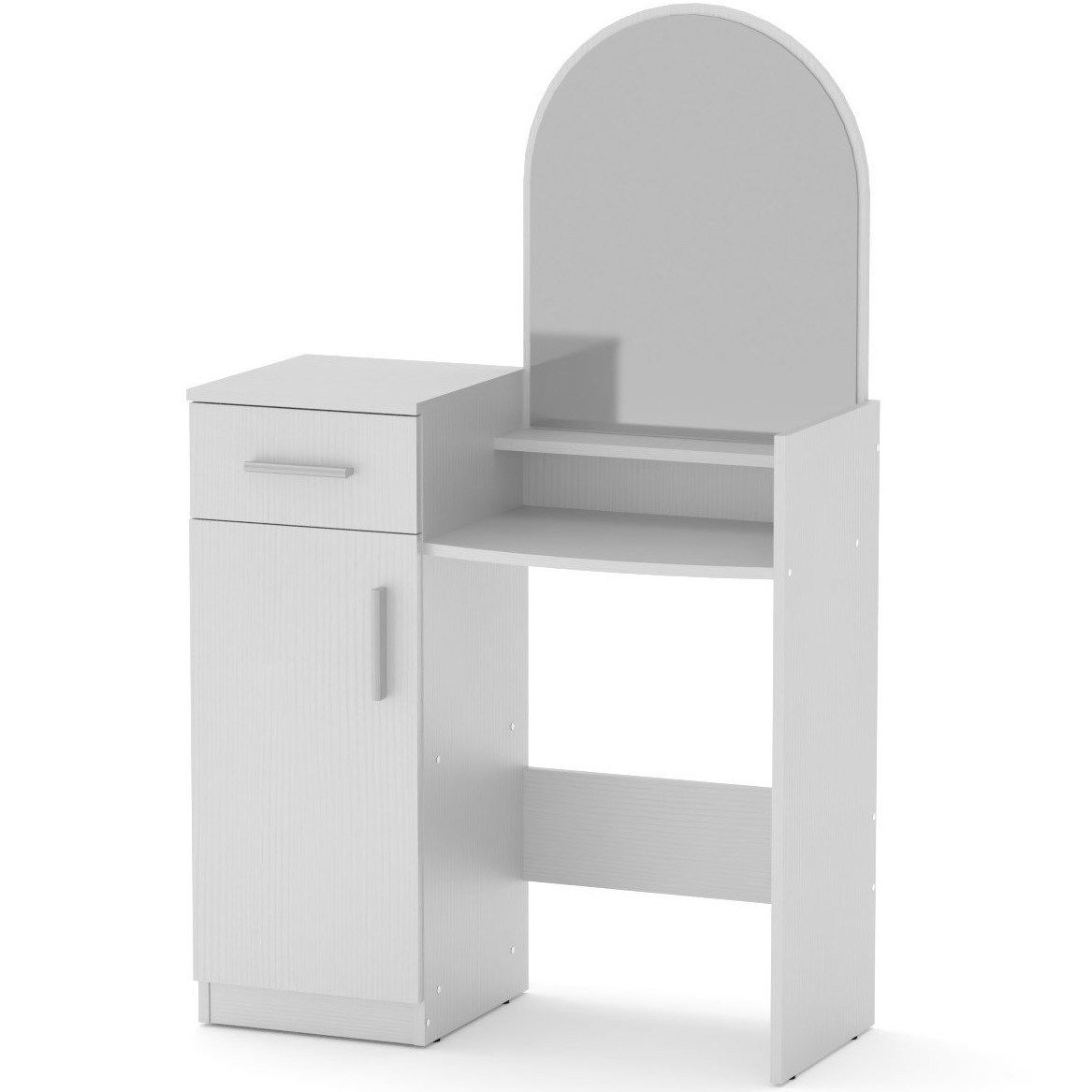 Трюмо-1 білий Компаніт (86х39х139 см), фото 1