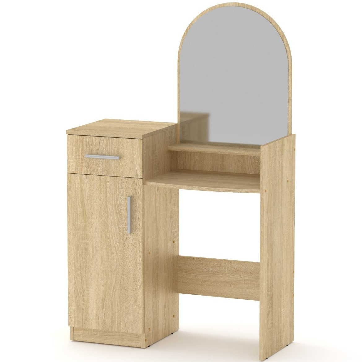 Трюмо-1 дуб сонома Компаніт (86х39х139 см), фото 1