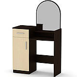 Трюмо-1 горіх екко Компаніт (86х39х139 см), фото 5