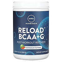 MRM Nutrition, Reload BCAA+G, Post-Workout Recovery, Watermelon, 11.6 oz (330 g)